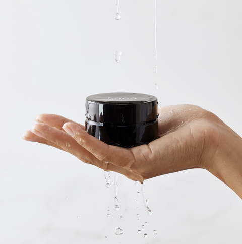 Kaea skincare the cleanser in hand