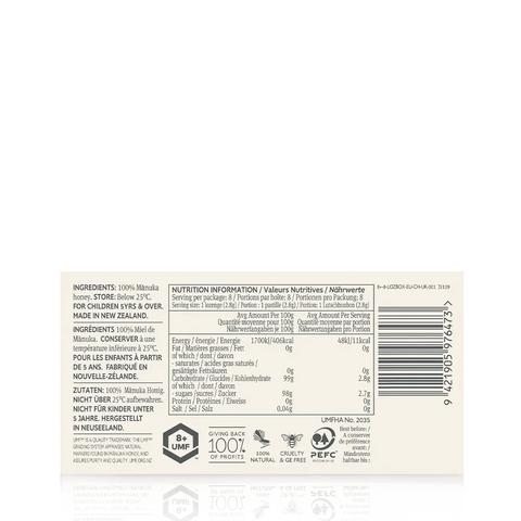 Mānuka Lozenges UMF™ 8+/ MGO 182+
